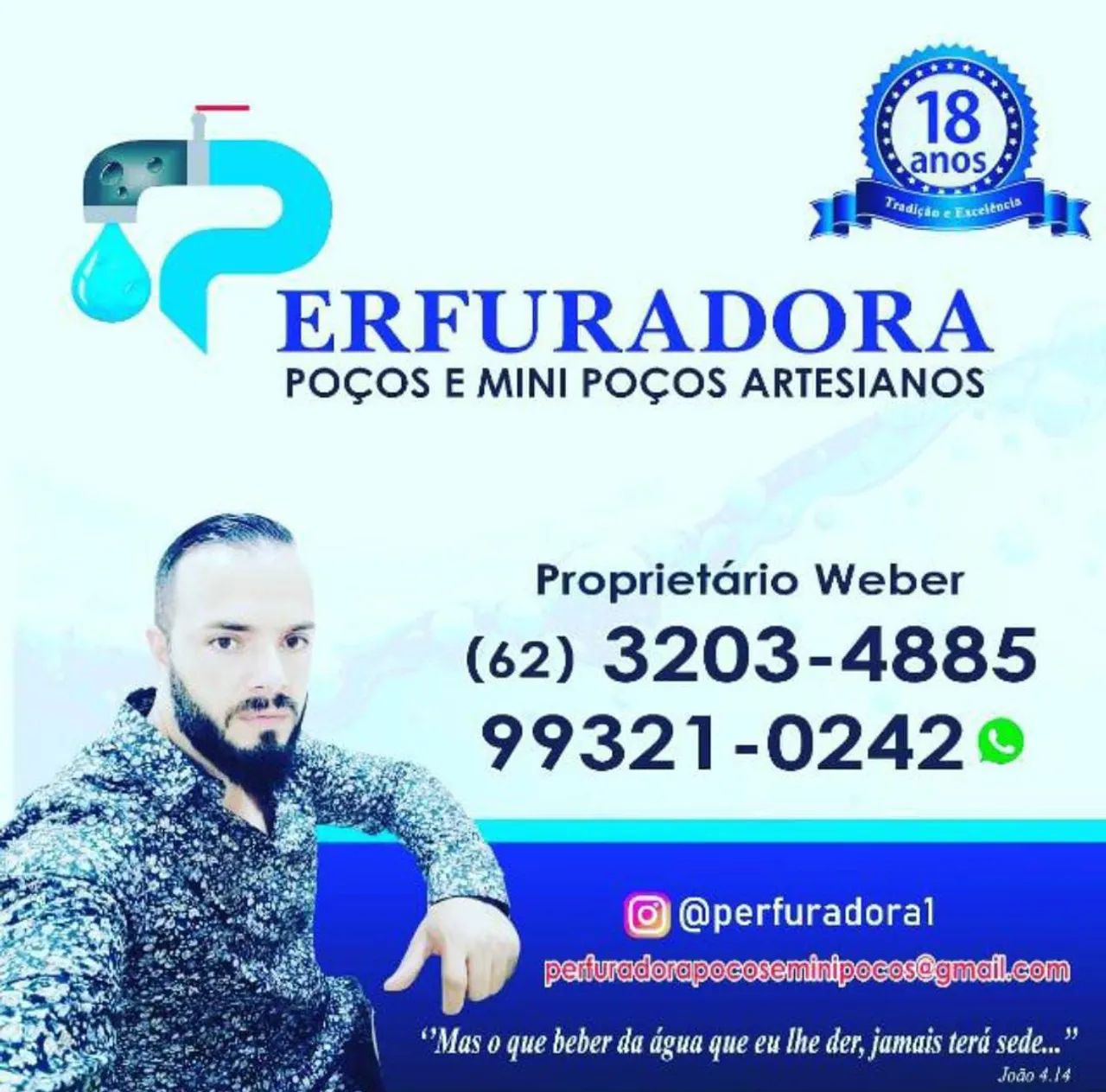 Perfuração de míni poço artesiano e poço artesiano profundo  - Foto 3