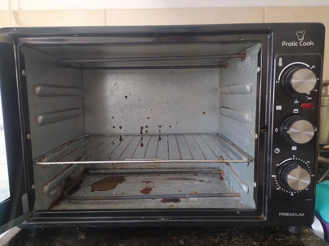 Forno elétrico Mondial Premium 32L 1500W altura regulável, 250 graus Timer 90m. - Foto 4