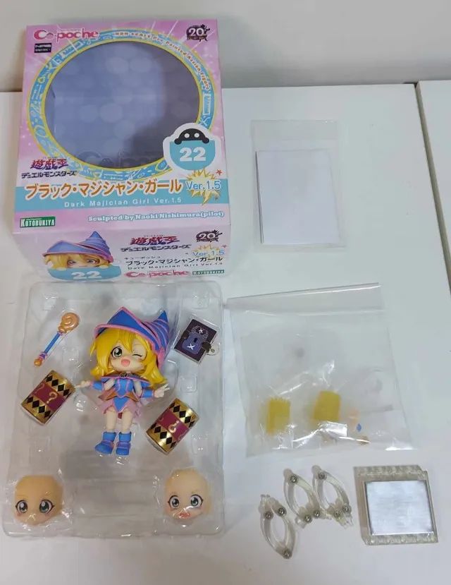 Dark Magician Girl Kotobukiya + Yugi Nendo Leia - Foto 3