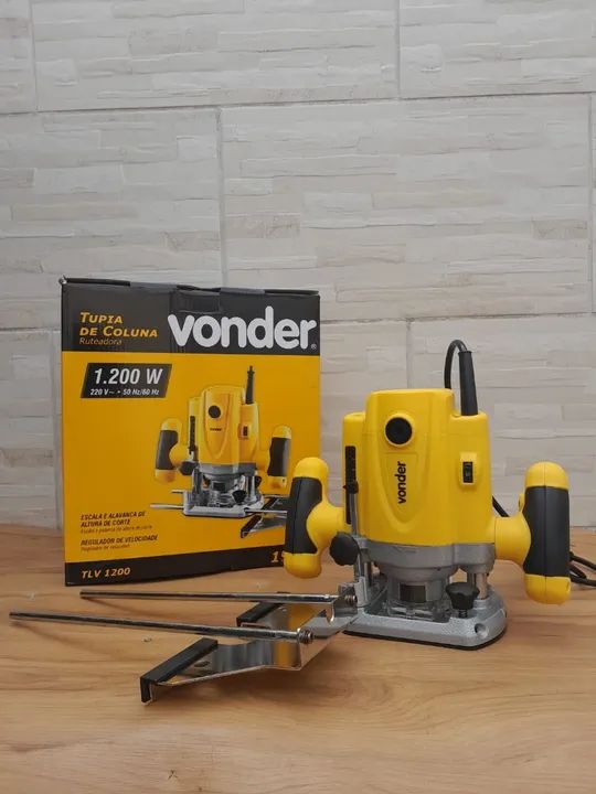 Tupia de Coluna Ruteadora 1200W Vonder - Foto 2