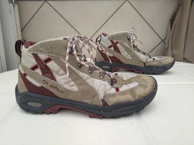 Bota Trilha Feminina Quechua Forclaz 500 Lady 37/38 Acampamento