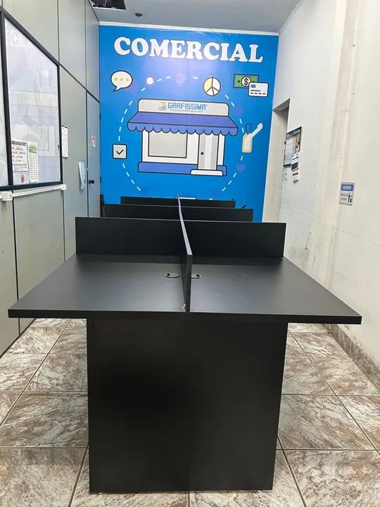 Móveis para escritório estação de trabalho  - Foto 2