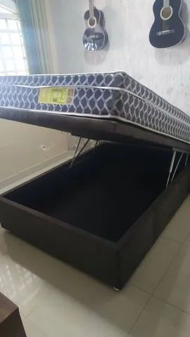 Cama baú - Somos Fábricantes !!! Temos colchão e cabeceira  - Foto 3