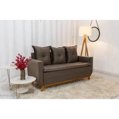 Sofá 3 Lugares Molas Bonnel rf54 - Foto 2