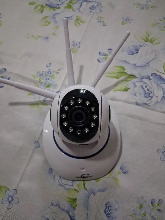 Camera Wi-Fi  de 3 antenas. Nova. - Foto 3