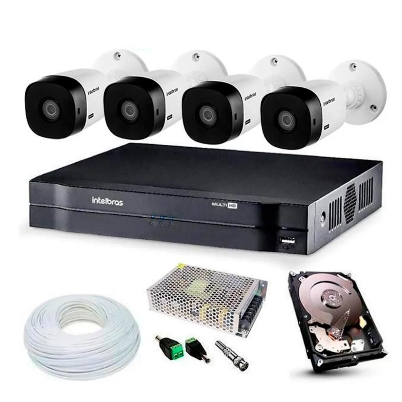 Cameras de segurança instaladas