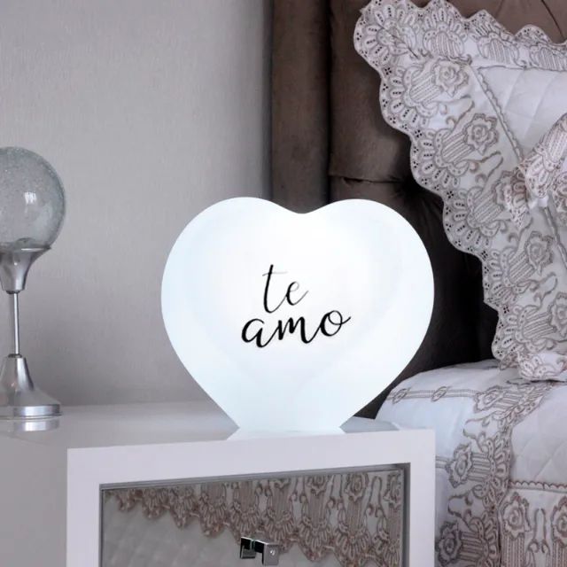 CORAÇÃO TE AMO LUMINARIA NATURAL 