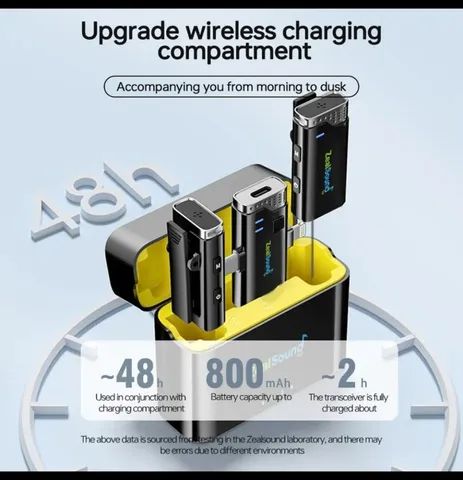 Microfone sem Fio ZealSound - Foto 6