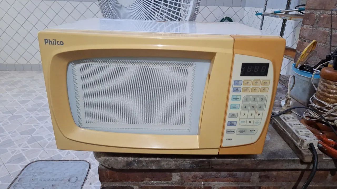 Micro-ondas Philco com defeito