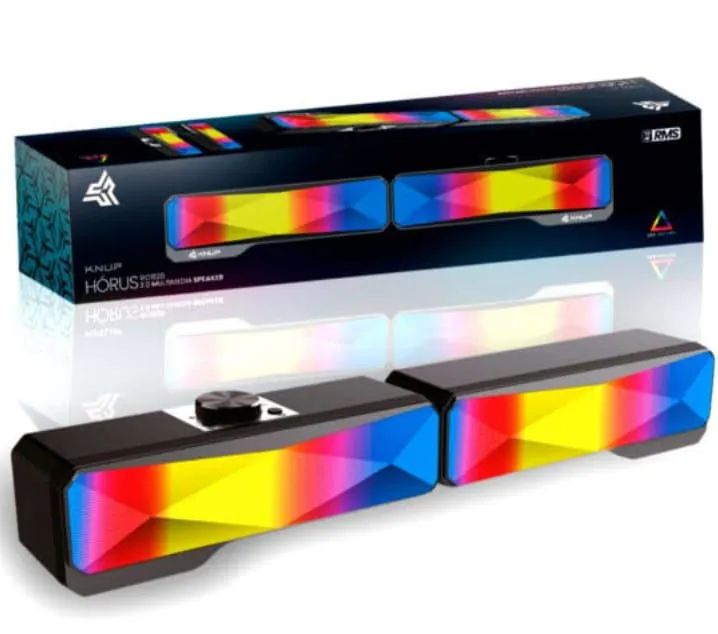 Caixa de som potente pra notebook ou computador Pc 