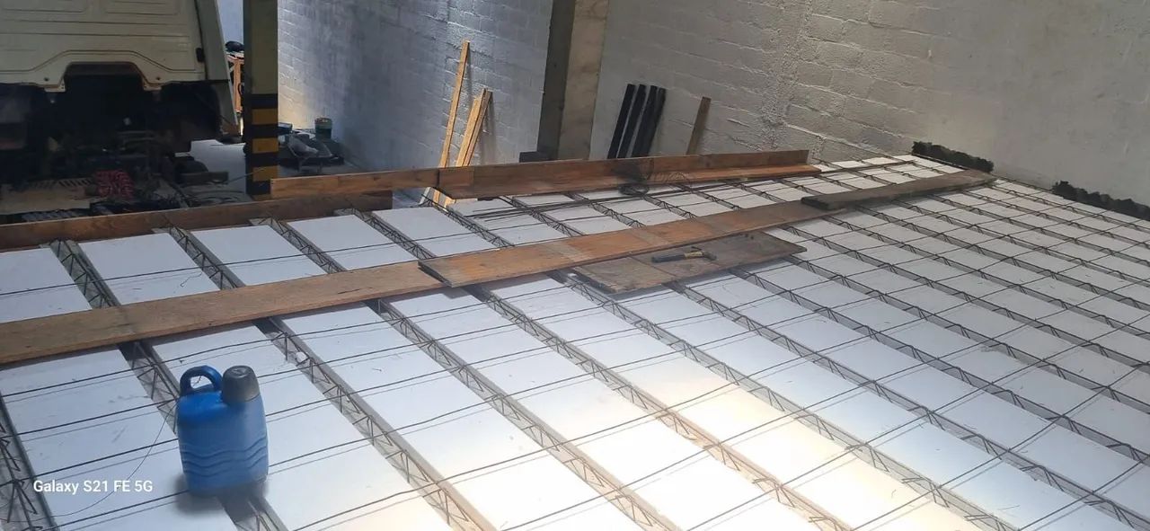 Laje e concreto bombeado  - Foto 5