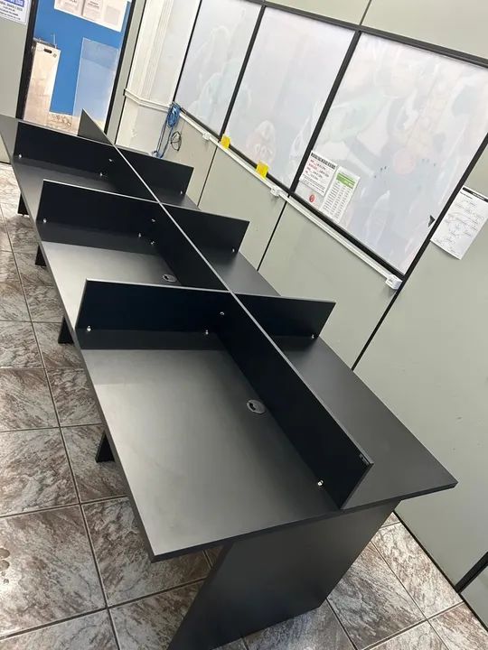 Móveis para escritório estação de trabalho  - Foto 3