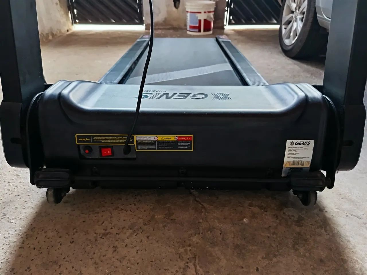 Vendo esteira da marca GENIS semi nova. - Foto 6