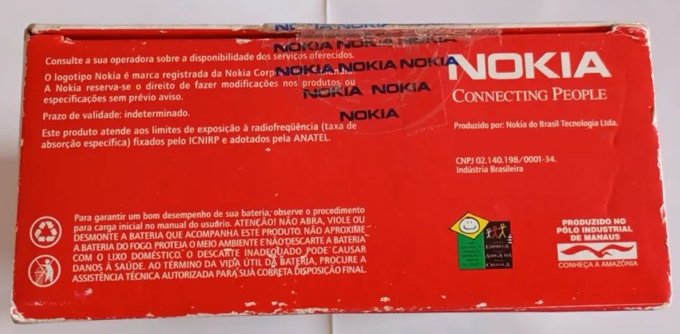 Caixa Vazia Do Celular Nokia 3320 Telemig - Foto 3