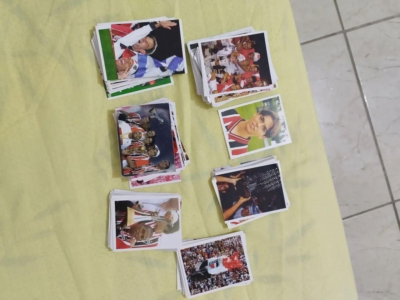 Lote de figurinhas do São Paulo histórico. - Foto 4