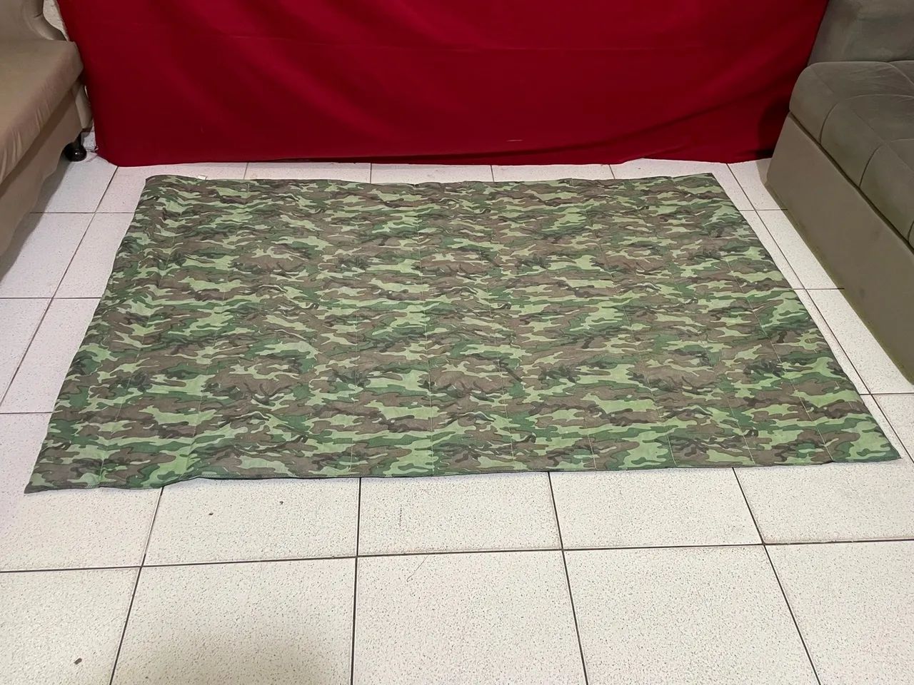 Edredom Camuflado Grosso de Solteiro  - Foto 3