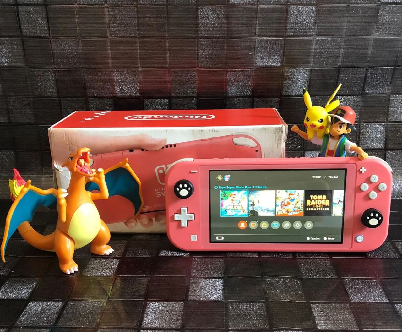 Nintendo switch LITE DESTRAVAD0 com garantia, recebo seu console na troca.