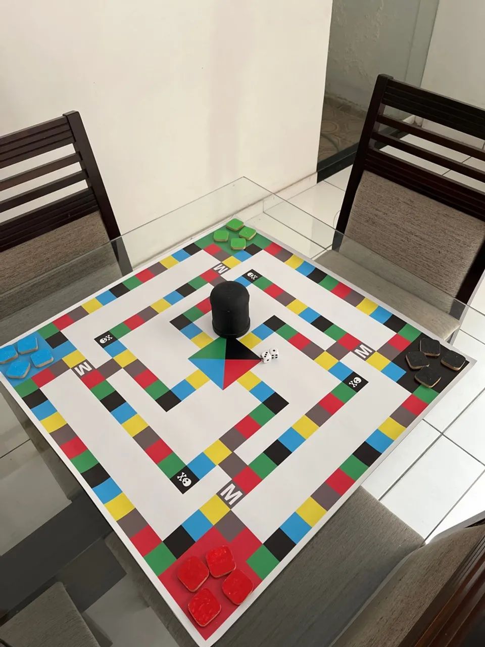 Jogo de tabuleiro Ludo Naval (PITOCO)