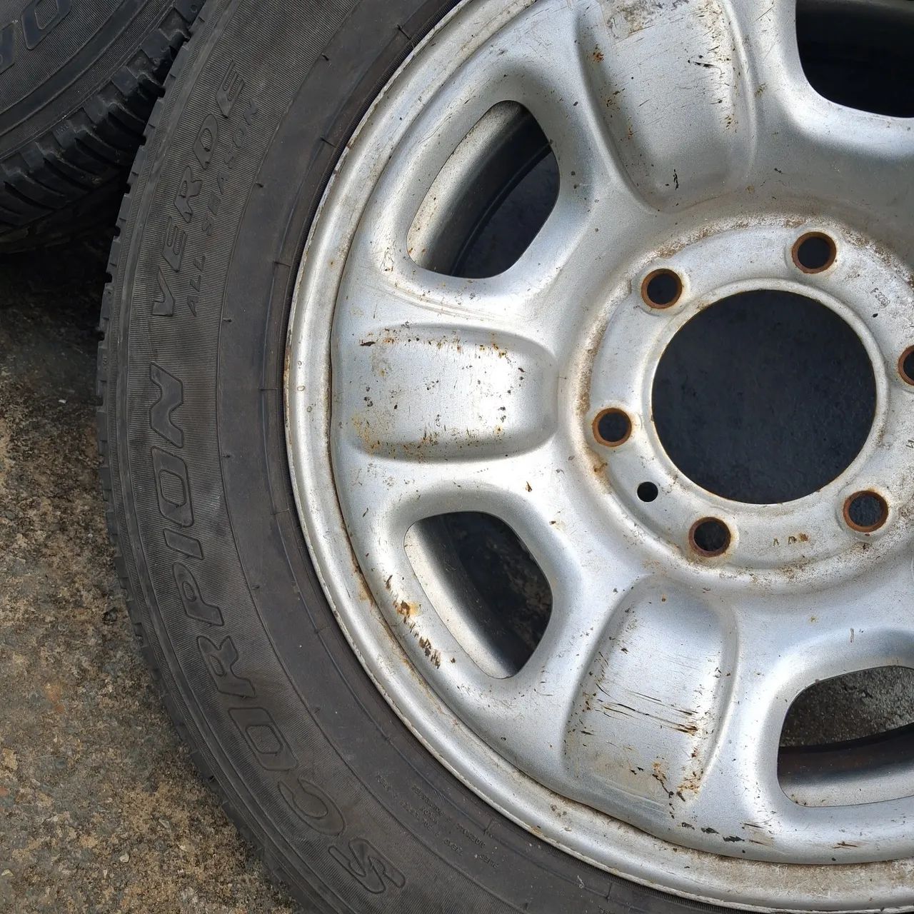 Roda Chevrolet S10 aro 16 de ferro - Foto 3