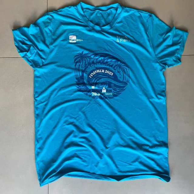 C289 Camisa de Finisher Ironman Maceió 2023 70.3 Half meio triathlon triatlo