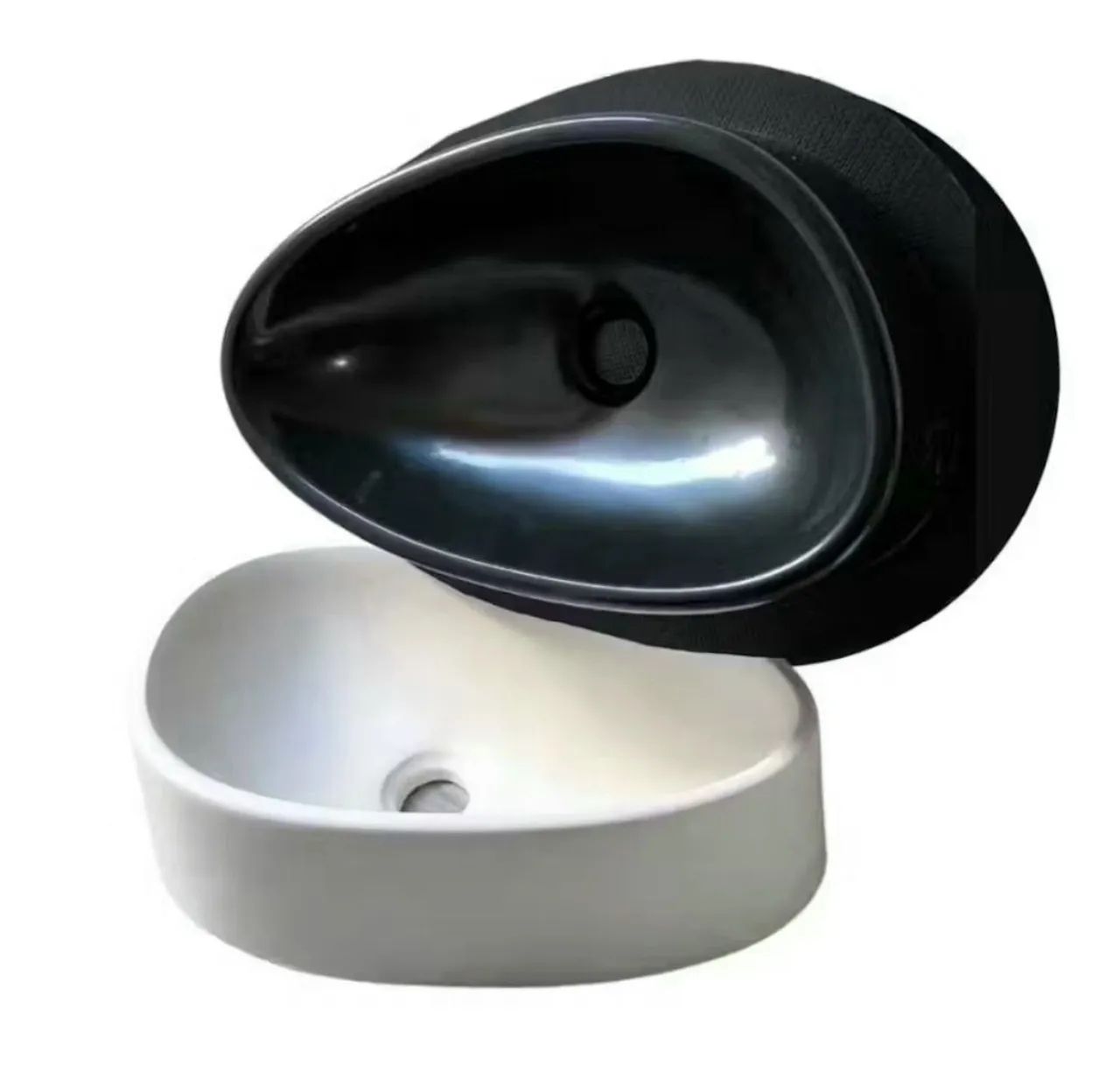 Molde para Cuba de sobrepor moderna em cerâmica e preta