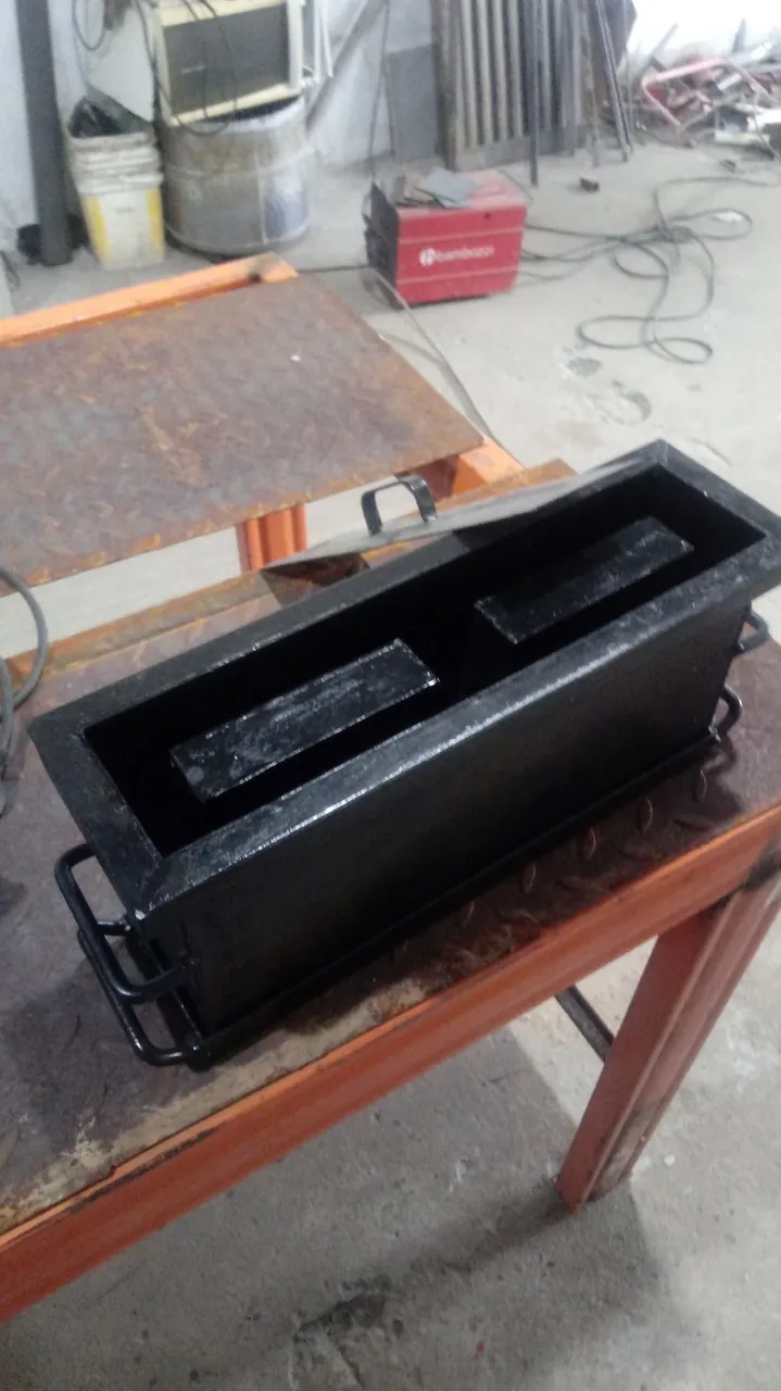 Forma bloco 9x19x39 alinhada