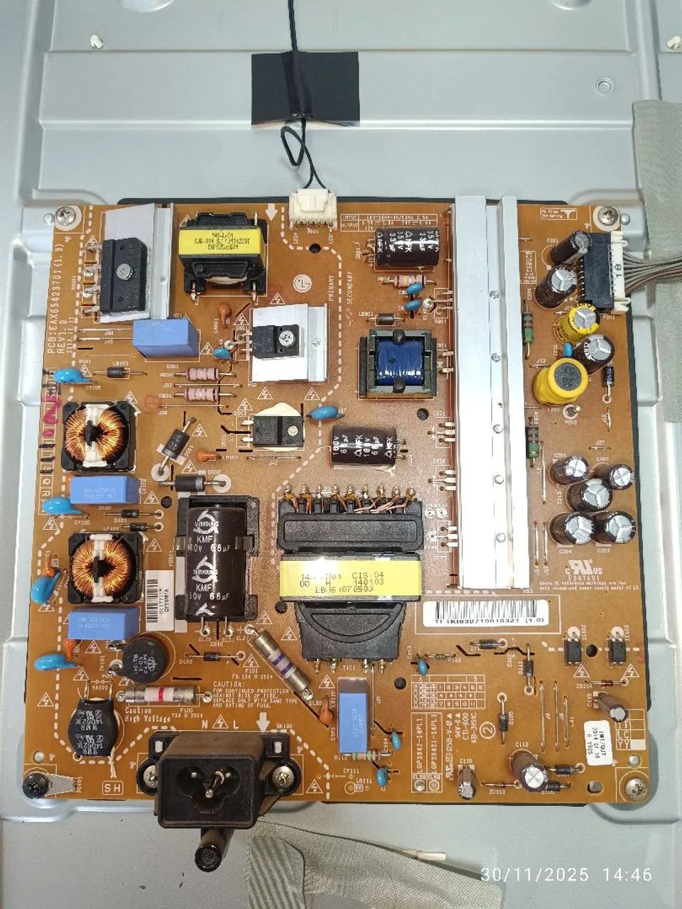 Placa principal TV LG 42LY340C - Foto 3