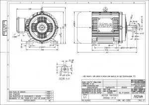 Motor elétrico Trifásico 12,5cv 2P 220/380/440V IP-56 Nova Motores - Foto 3