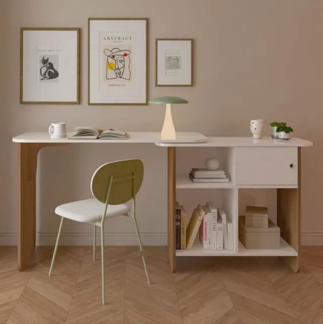 Escrivaninha Nomad  Cinamono/Off White  -   Pronta Entrega! - Foto 3