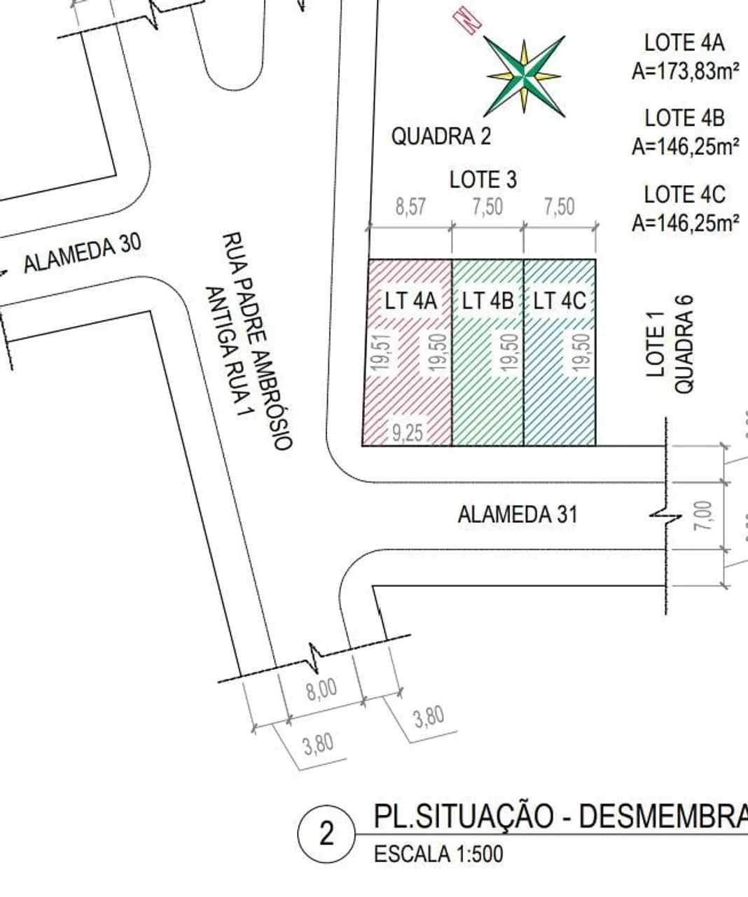 a 100 Mts Av Alber Lamego URGENTE Lote de 7,5 x 19,5 Terreno Vila Rainha Escriturado 146 M
