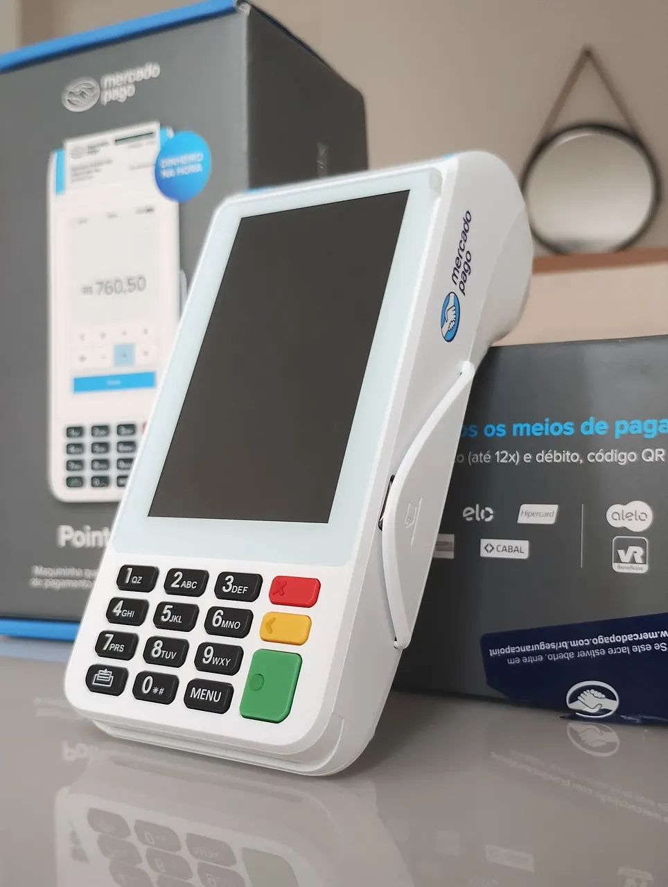 Máquina de cartão Mercado Pago