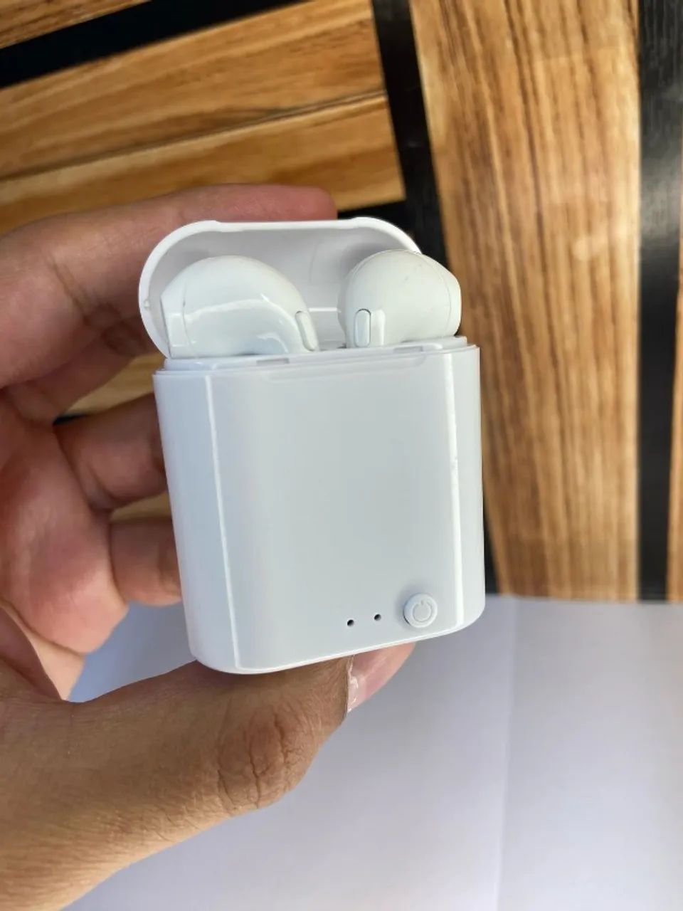 FONE SEM FIO VIA BLUETOOTH I7 MINI - Foto 3