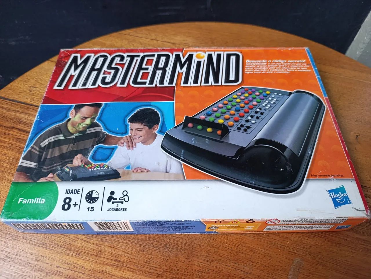 Jogo de Tabuleiro Mastermind Completo Hasbro Não Grow jogo A Senha