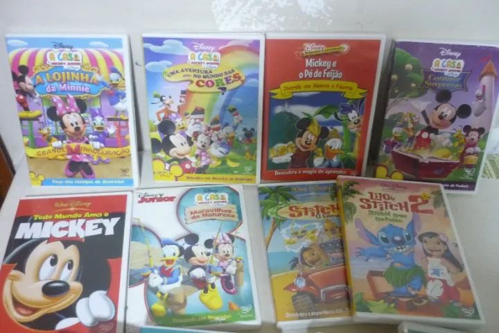 17 Dvds Infantil Mickey Mouse E Outros Leia Descrição Anúncio - Foto 2