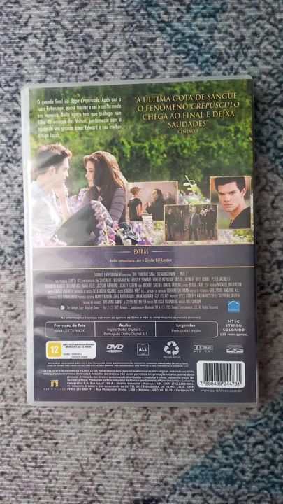 DVD Amanhecer - Saga Crepúsculo - Parte 2 - Foto 3
