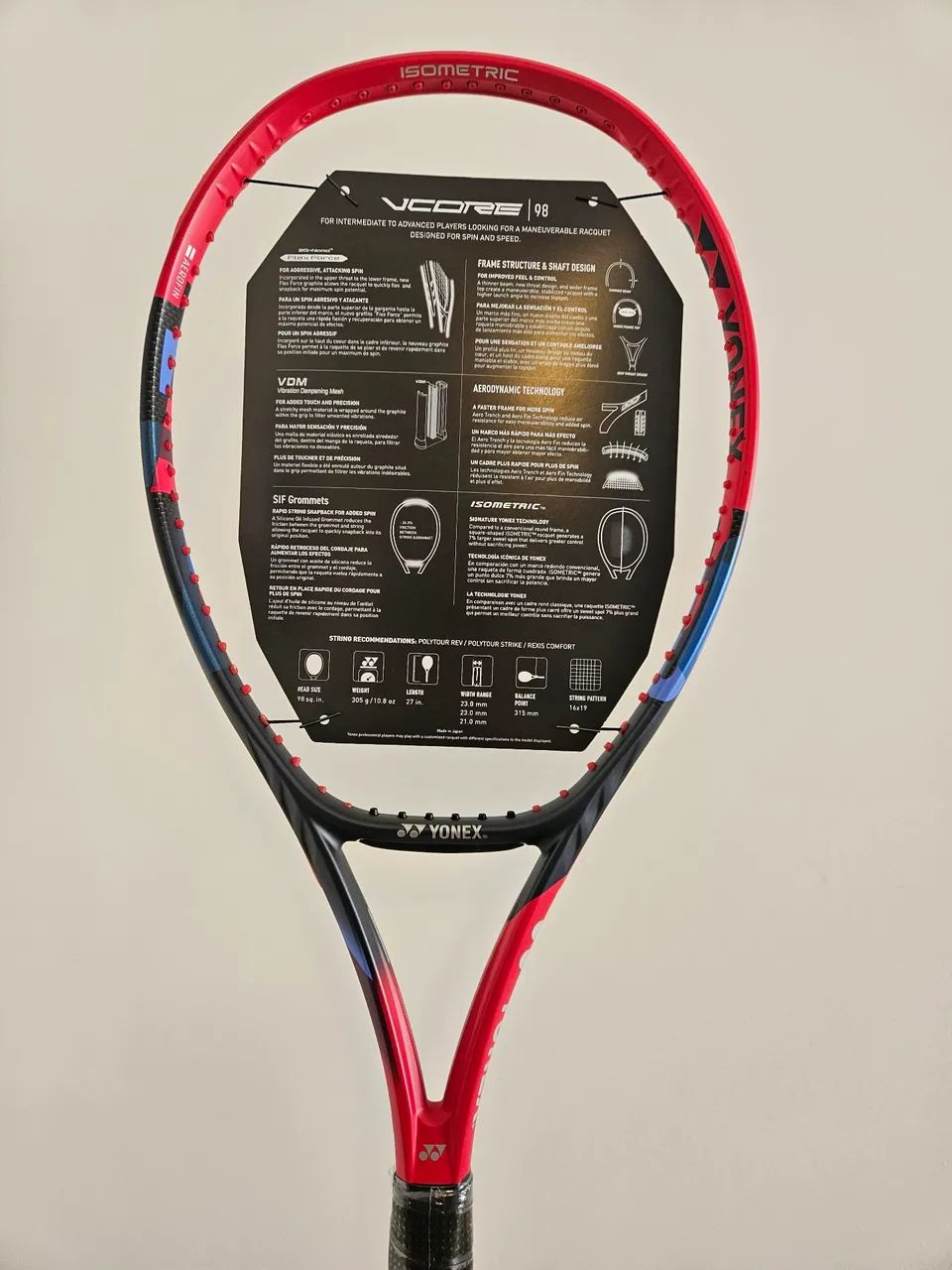 Yonex Vcore 98, L3 (LACRADA) - Foto 2