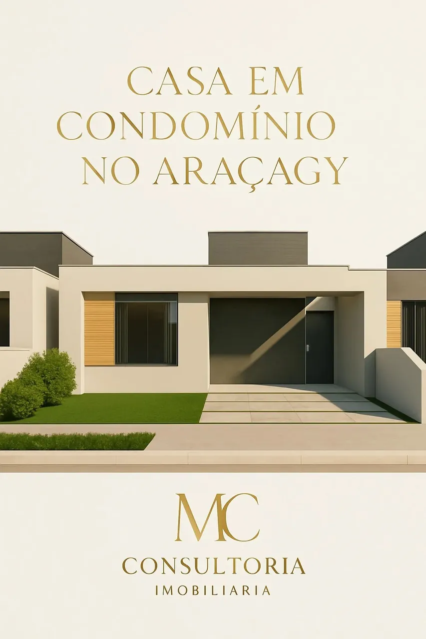 CASA A VENDA EM CONDOMÍNIO NO ARAÇAGY / GARDEN VILLE 13**