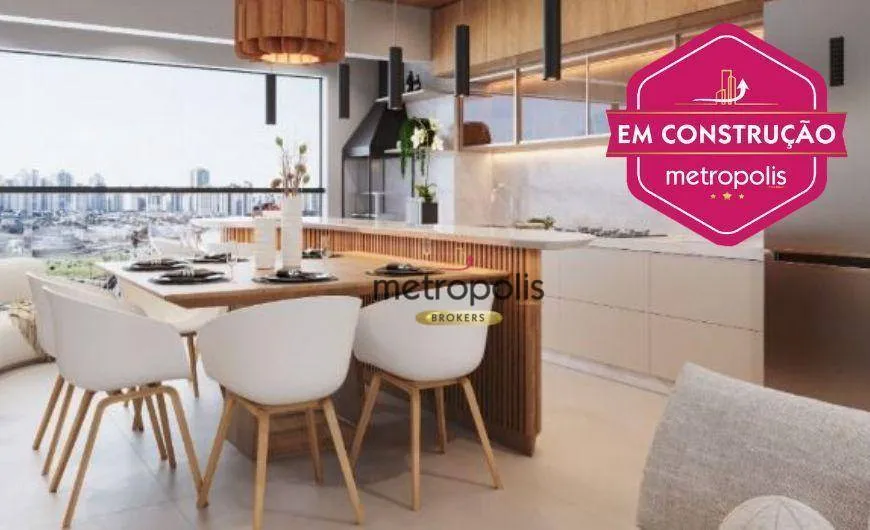 Apartamento à venda, 90 m² por R$ 893.000,00 - Vila Floresta - Santo André/SP
