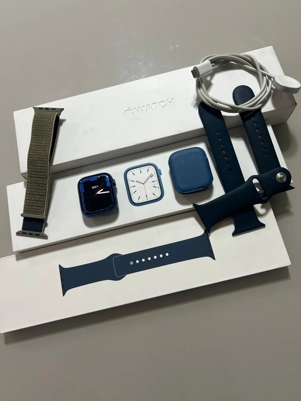 Apple Watch Series 7 45mm TROCAR A TELA