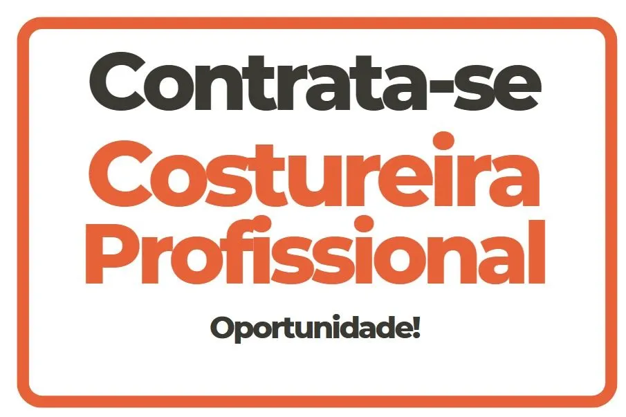Costureira (o) profissional 