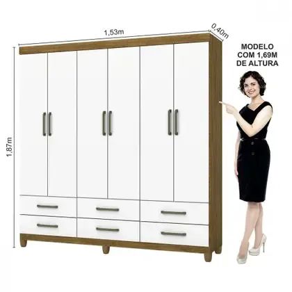 Guarda Roupa de Casal D22 - Foto 2