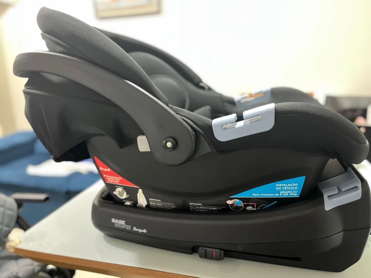 Bebê conforto e base isofix burigotto  - Foto 5