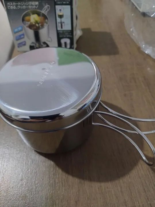 Panela com tampa Cooker Camp - Captain Stag - Foto 2