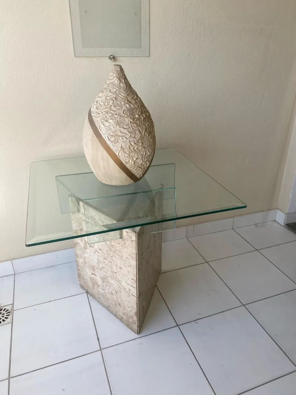 Mesa de centro ou canto  de Vidro  - Foto 3