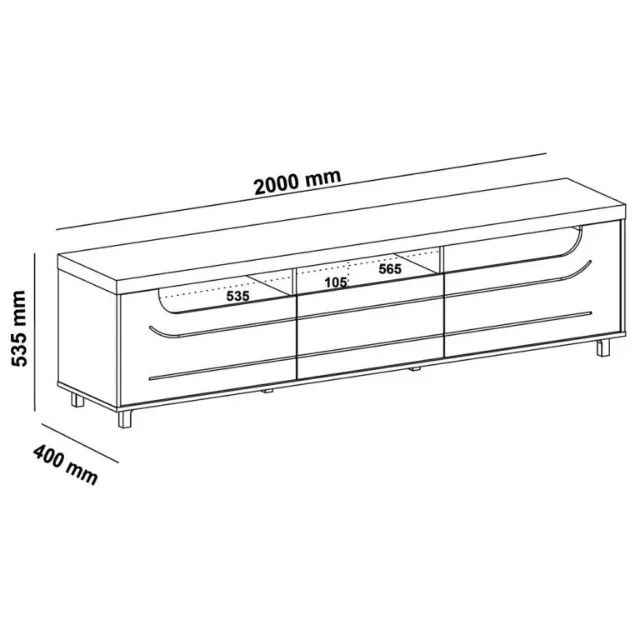 Pronta entrega! Código 0013 200cm até 75" - Receba em até 48h.  - Foto 4