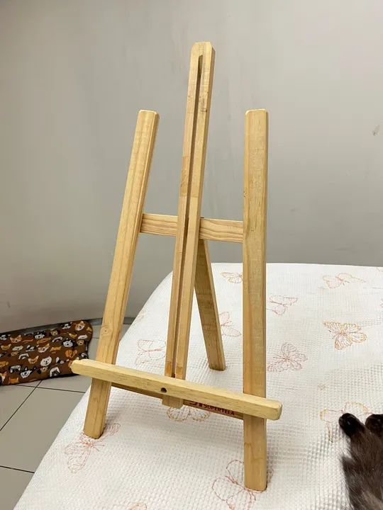 Cavalete 70 cm para pintura em tela - Foto 2