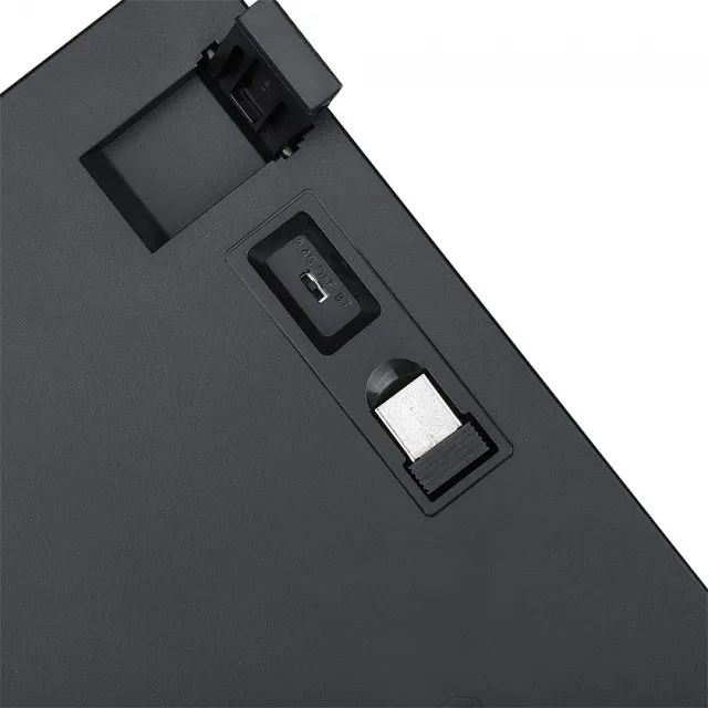 Teclado Mecânico 80% Redragon Kumara Pro Black RGB Switch Black Tri-Mode BT.2.4GHz- WZetta - Foto 2