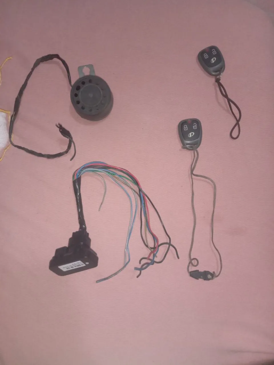 Alarme para moto com 2 controles
