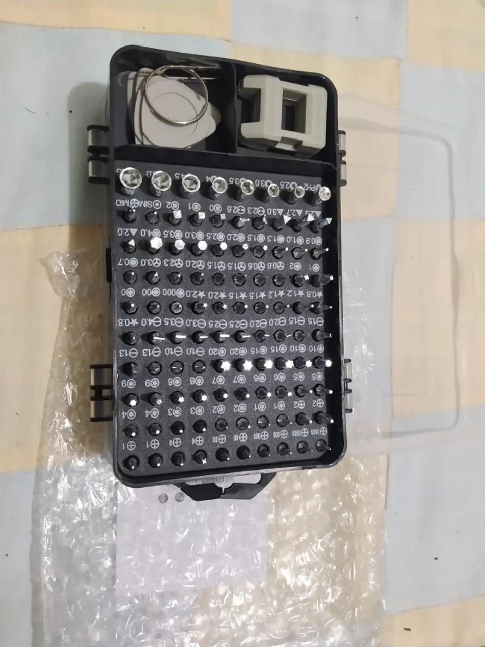 Maleta de Conjunto De Ferramentas De Precisão Telefone Celular 115 Peças Precisa