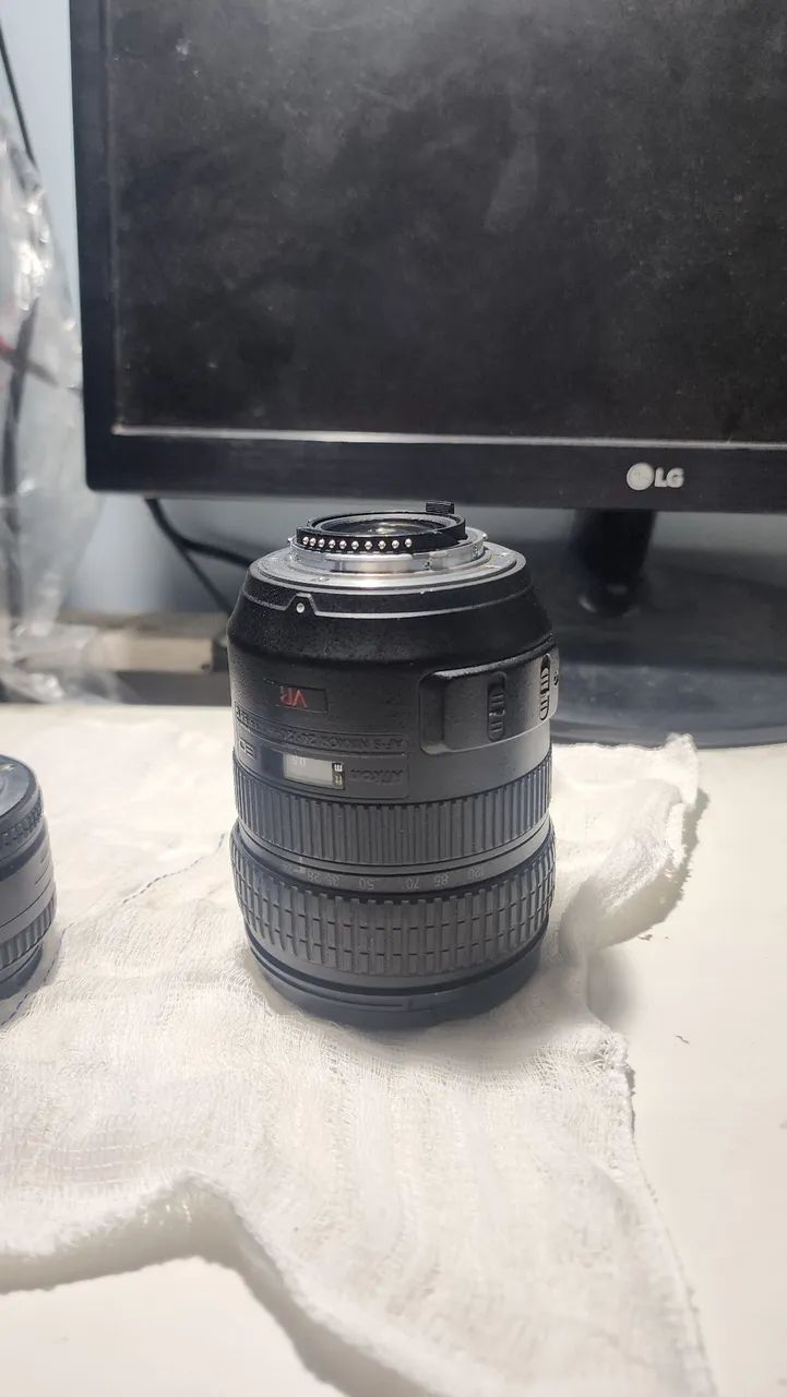 Lente nikon 24-120mm VR com motor de foco - Foto 3